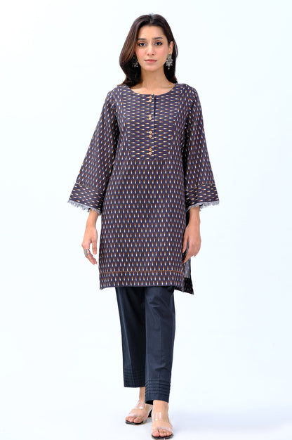 Stitched 1 Piece Digital Printed  Cottel Shirt