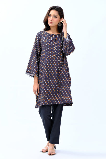 Stitched 1 Piece Digital Printed  Cottel Shirt