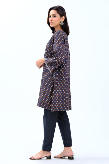 Stitched 1 Piece Digital Printed  Cottel Shirt