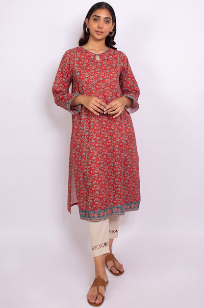 Stitched 1 Piece Printed Cottel Shirt