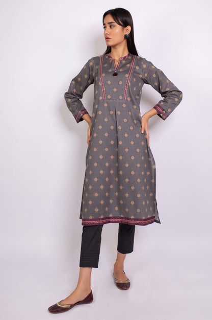 Stitched 1 Piece Digital Printed  Cottel Shirt