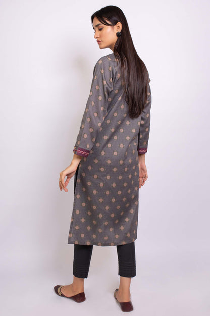 Stitched 1 Piece Digital Printed  Cottel Shirt