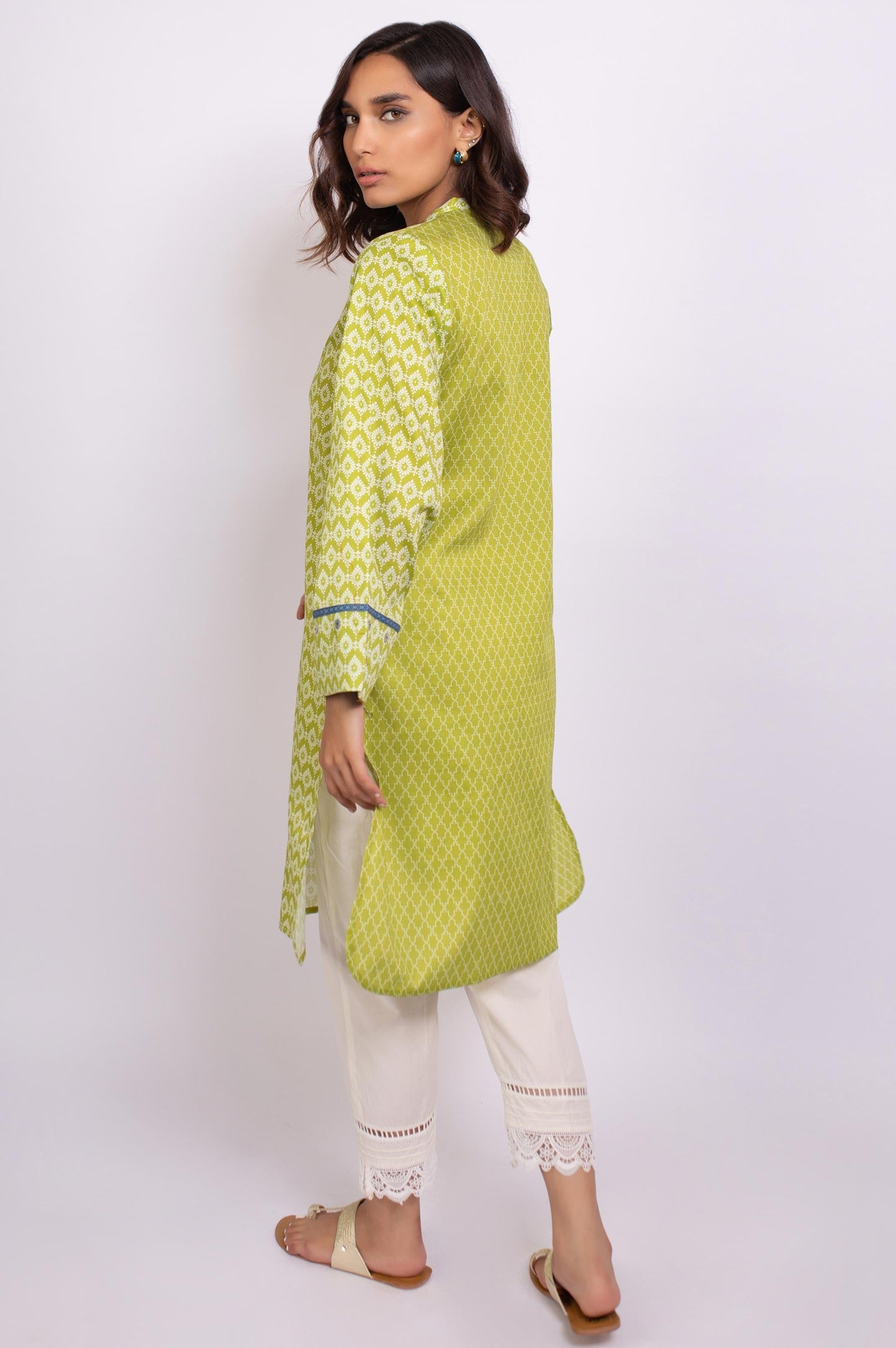 Stitched 1 Piece Digital Printed Cottel Shirt