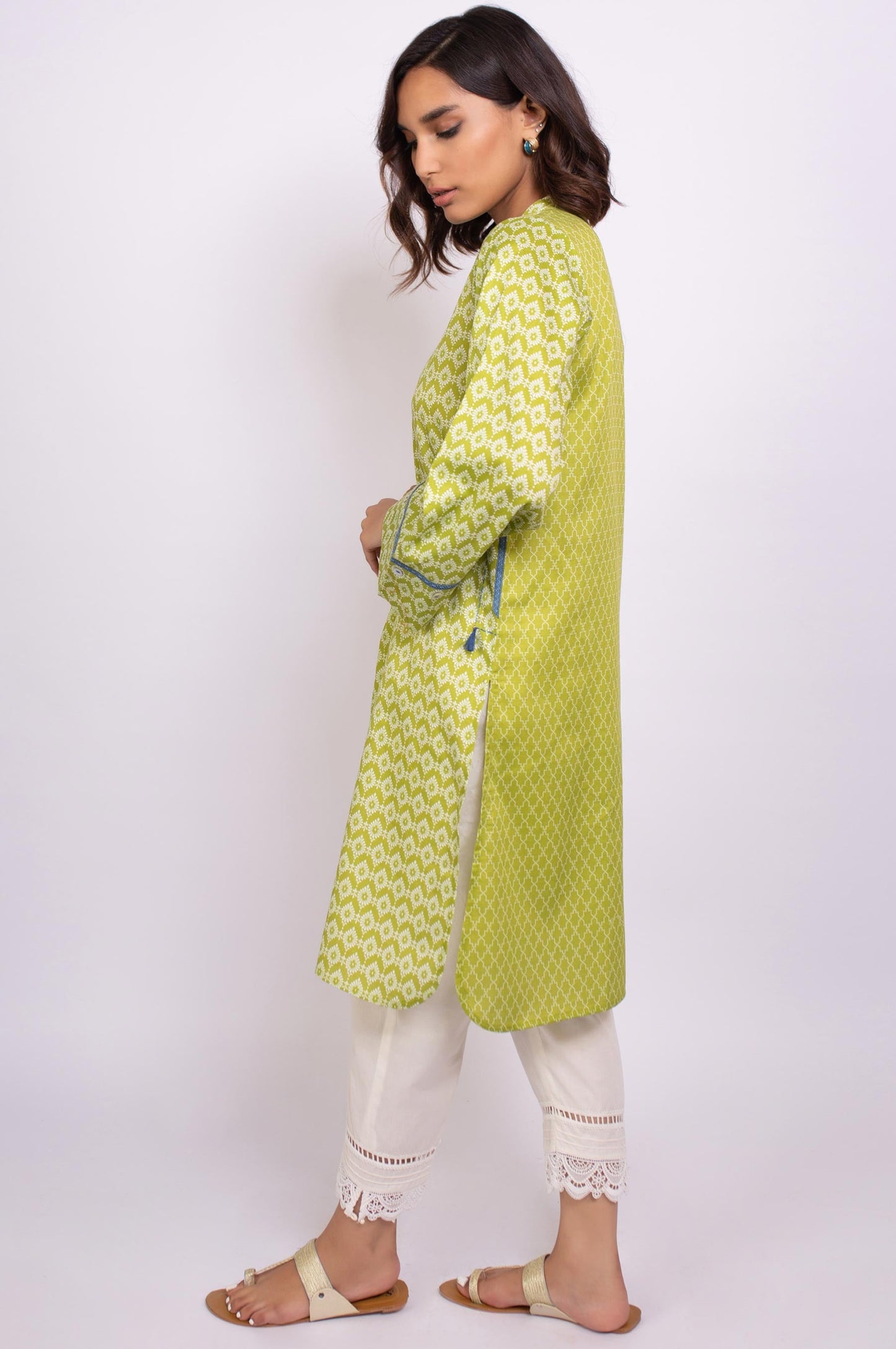 Stitched 1 Piece Digital Printed Cottel Shirt