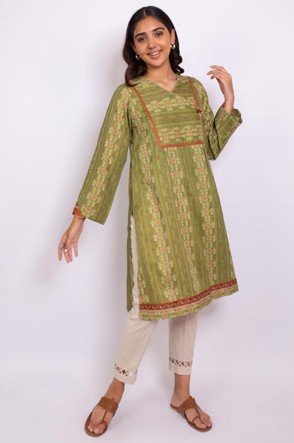 Stitched 1 Piece Digital Printed Cottel Shirt