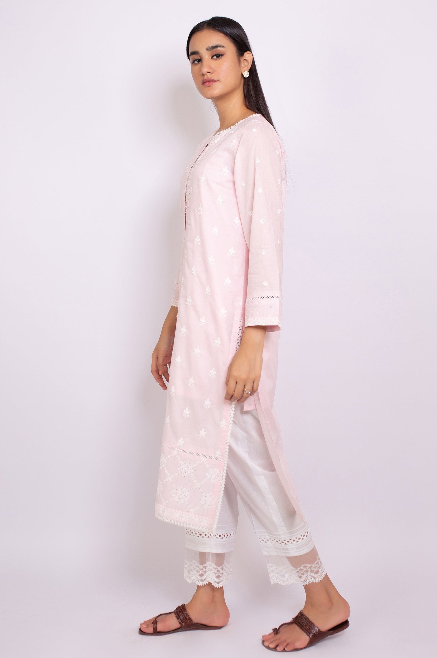 Stitched 1 Piece Chikankari Shirt