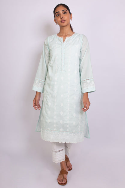Stitched 1 Piece Chikankari Shirt