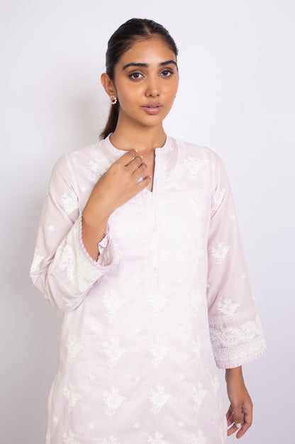 Stitched 1 Piece Chikankari Shirt