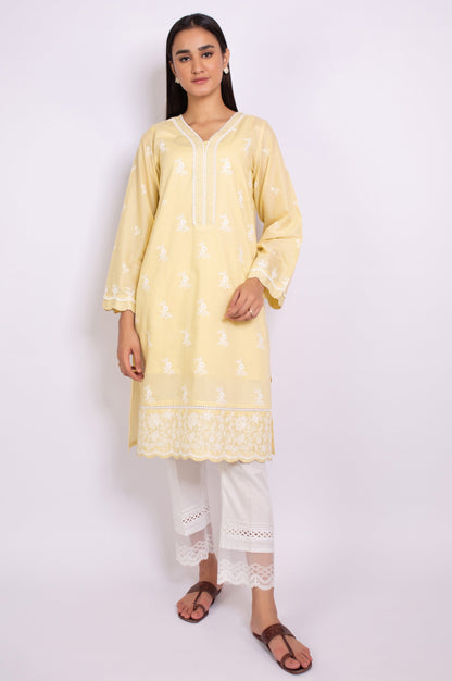 Stitched 1 Piece Chikankari Shirt