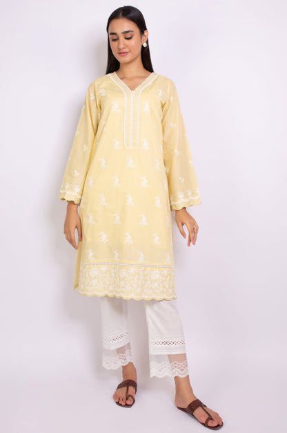 Stitched 1 Piece Chikankari Shirt