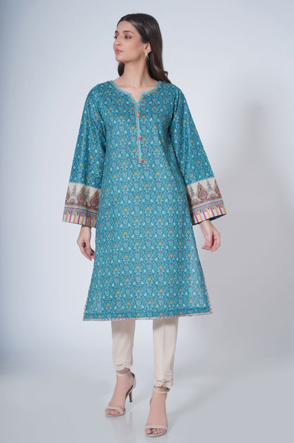 Stitched 1 Piece Printed Lawn