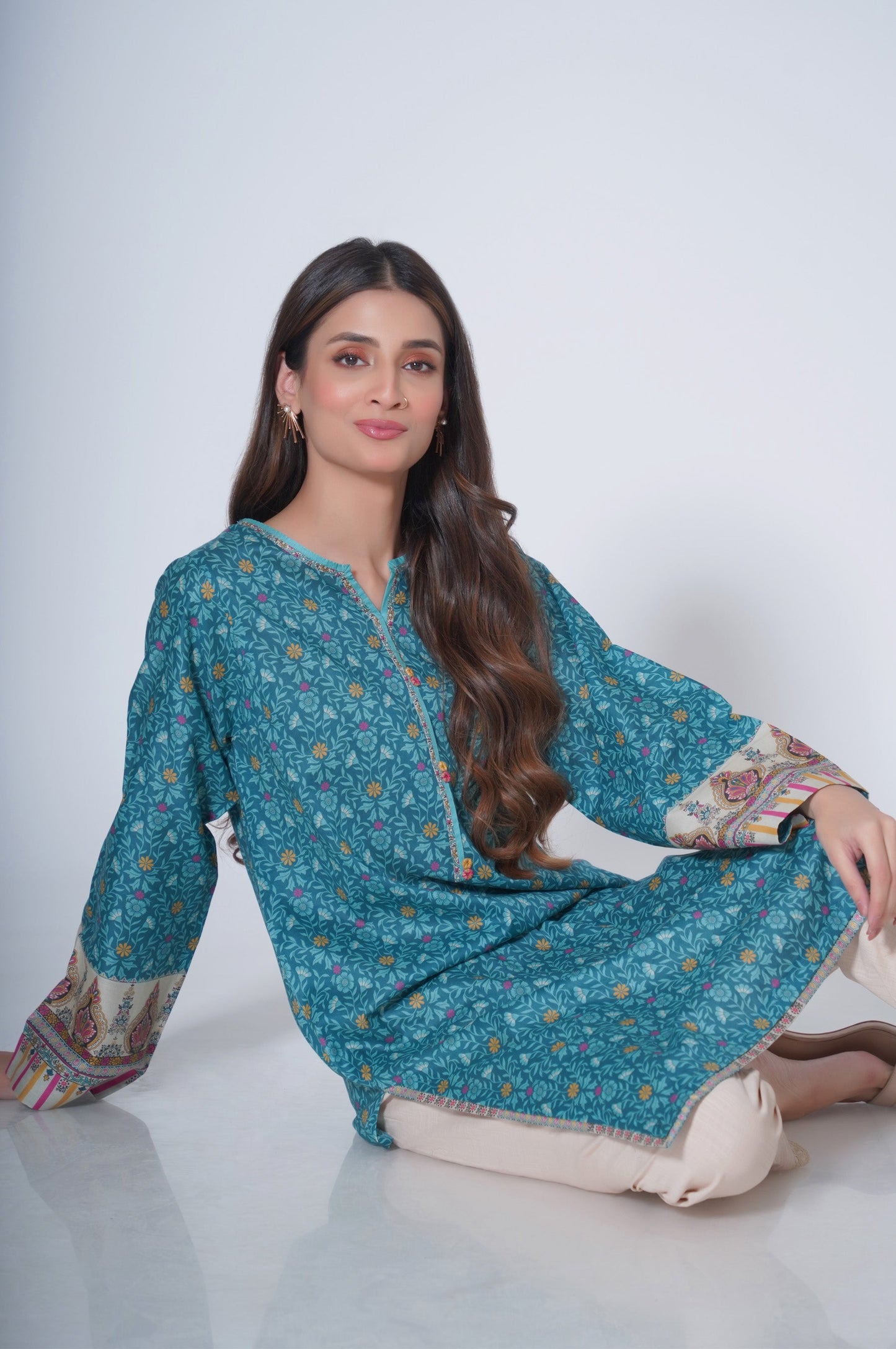 Stitched 1 Piece Printed Lawn