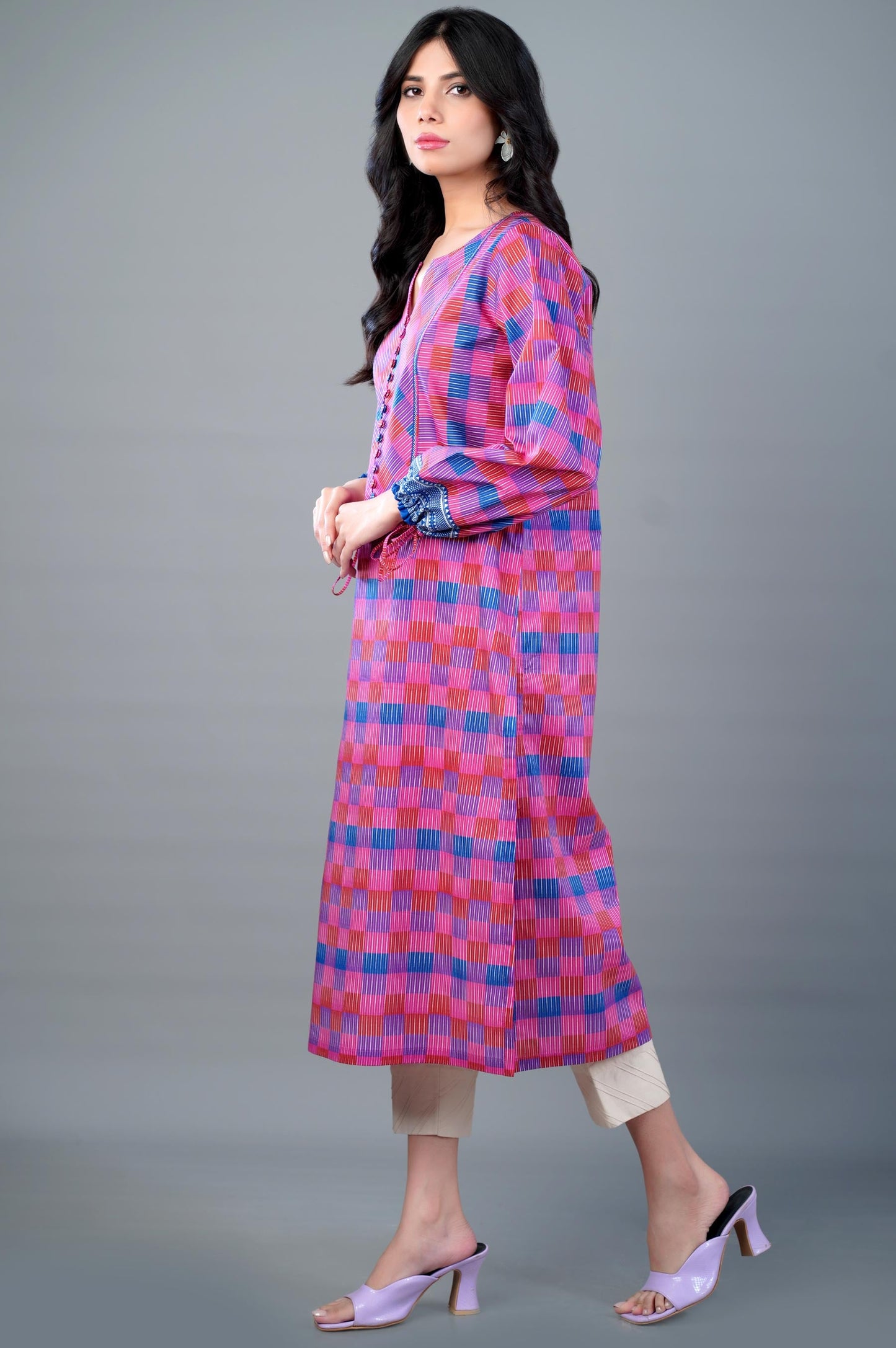 Stitched 1 Piece Printed Lawn