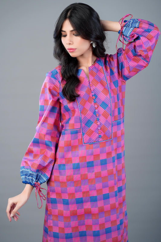 Stitched 1 Piece Printed Lawn