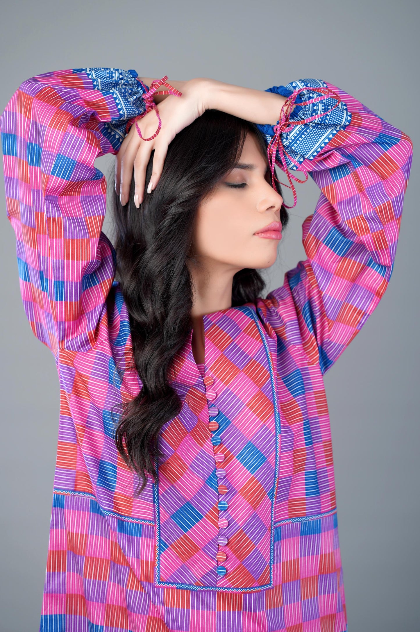 Stitched 1 Piece Printed Lawn