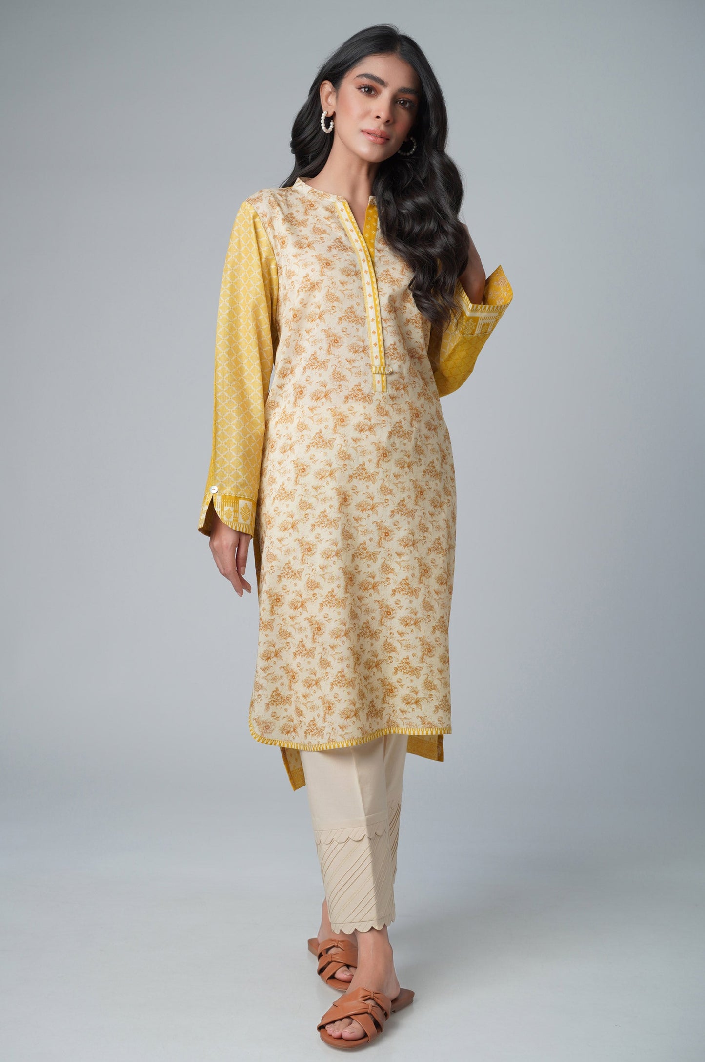 Stitched 1 Piece Printed Lawn