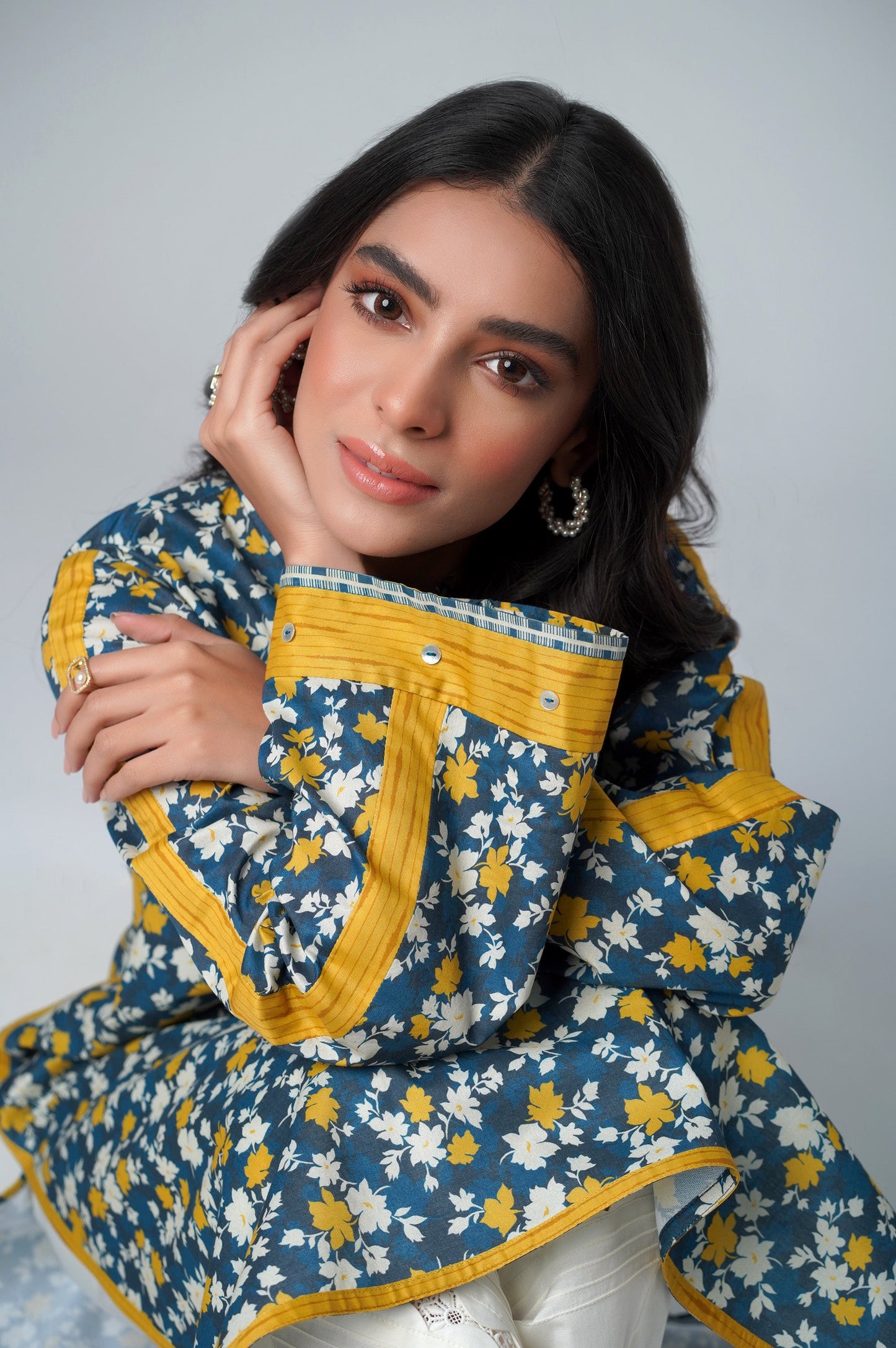 Stitched 1 Piece Printed Lawn Shirt