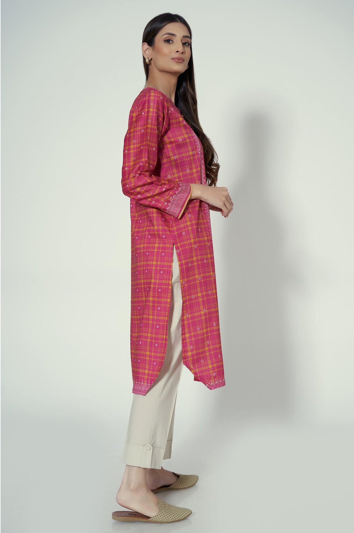 Stitched 1 Piece Printed Lawn Shirt