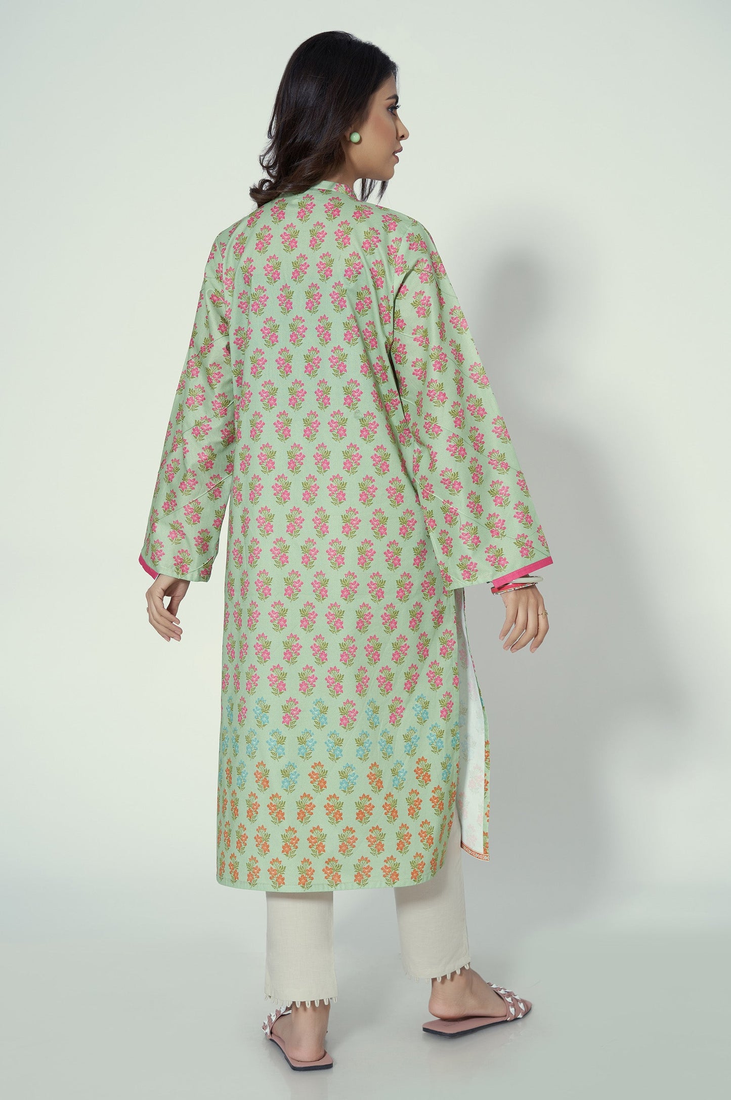 Stitched 1 Piece Printed Lawn Shirt