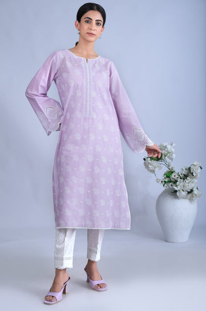 Stitched 1 Piece Chikankari Shirt