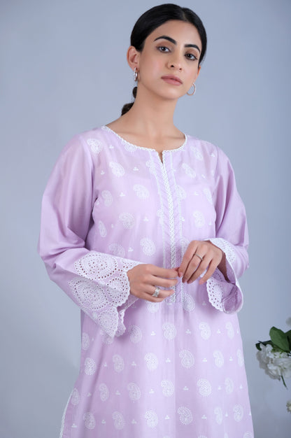 Stitched 1 Piece Chikankari Shirt