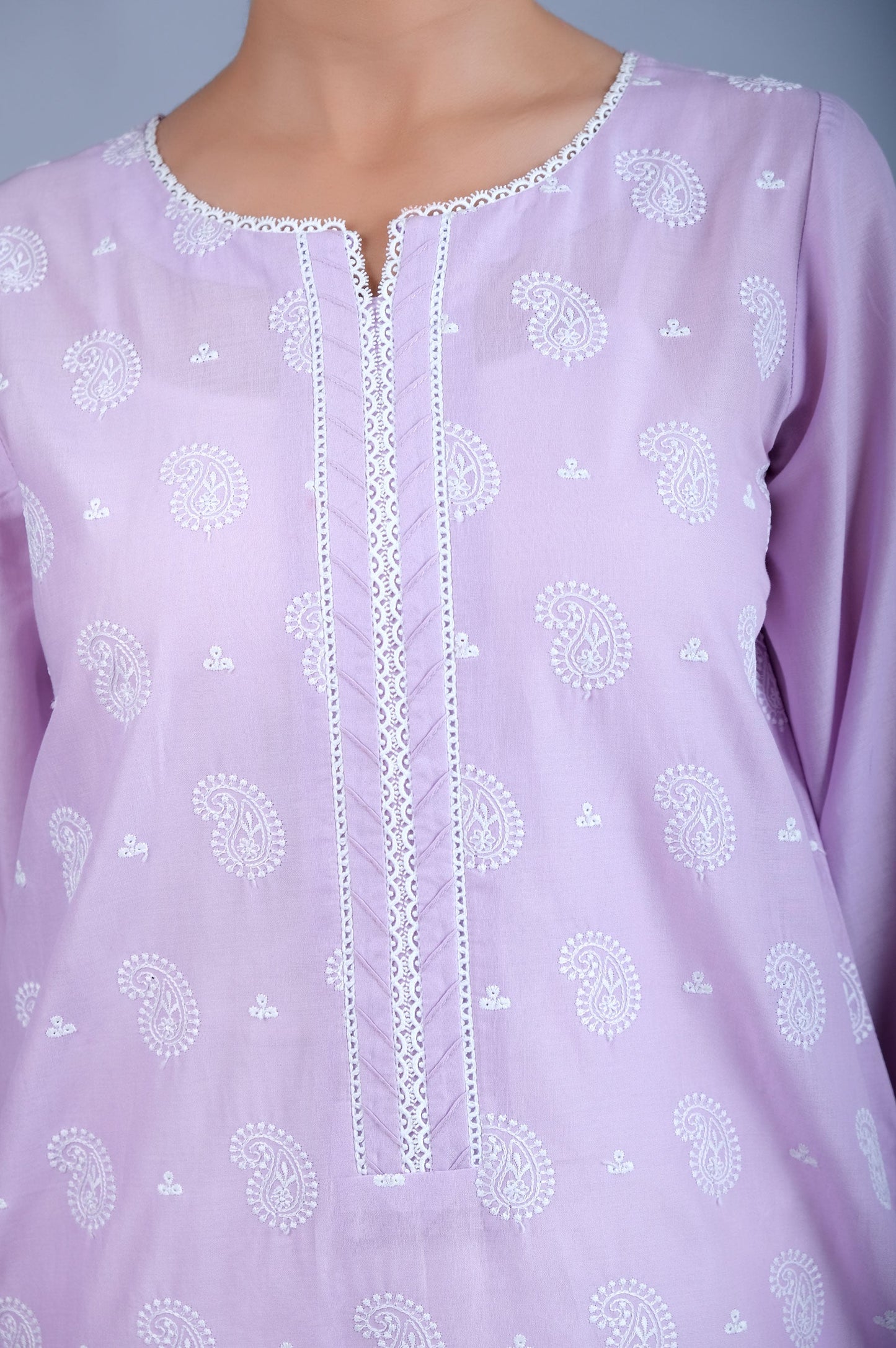Stitched 1 Piece Chikankari Shirt