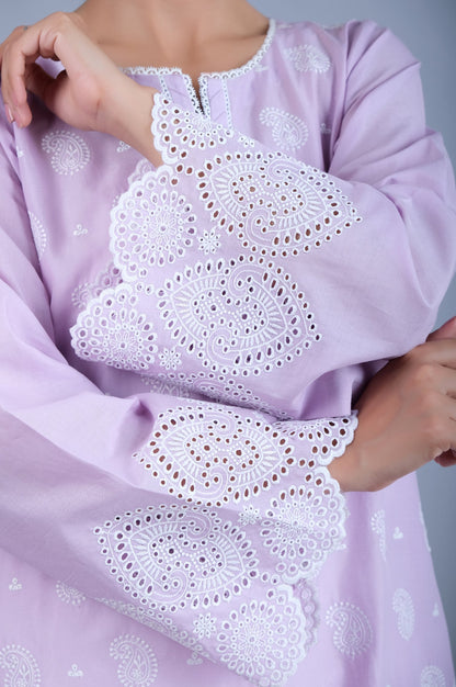 Stitched 1 Piece Chikankari Shirt