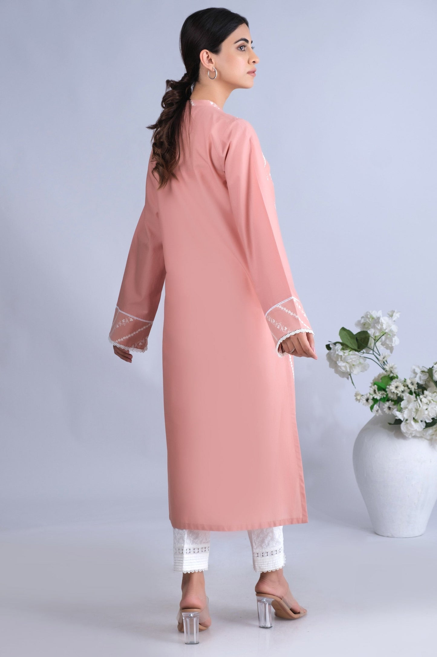 Stitched 1 Piece Chikankari Shirt