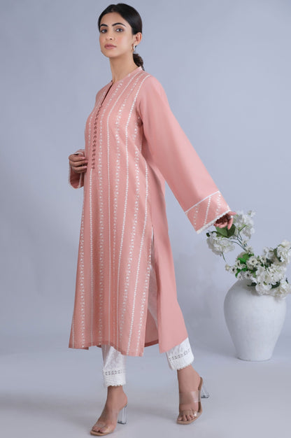 Stitched 1 Piece Chikankari Shirt