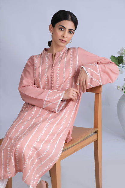 Stitched 1 Piece Chikankari Shirt