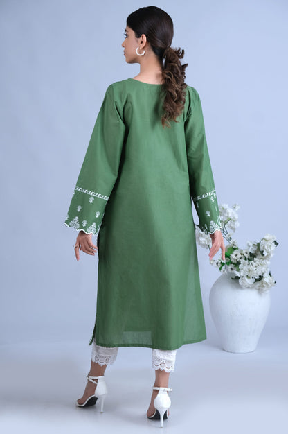 Stitched 1 Piece Embroidered Chikankari Shirt