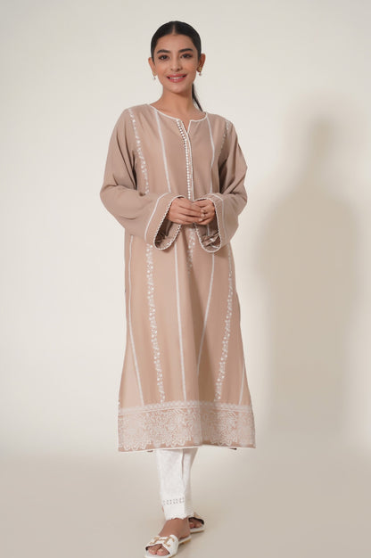 Stitched 1 Piece Chikankari Shirt