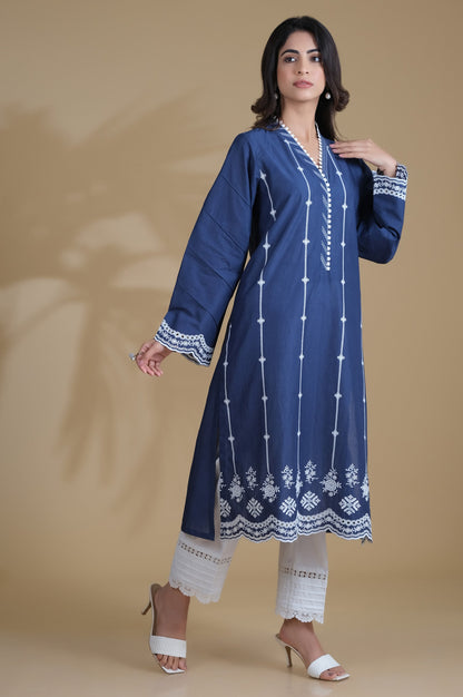 Stitched 1 Piece Chikankari Shirt