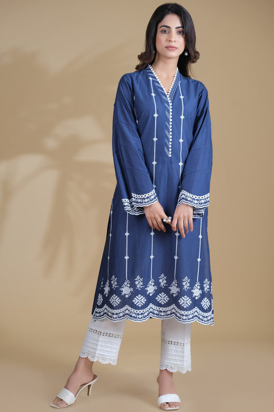 Stitched 1 Piece Chikankari Shirt