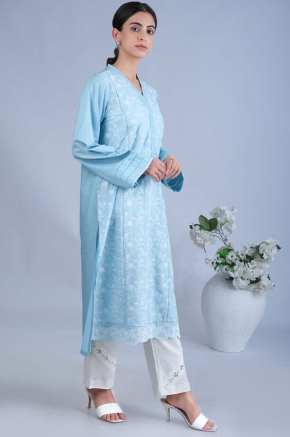 Stitched 1 Piece Chikankari Shirt