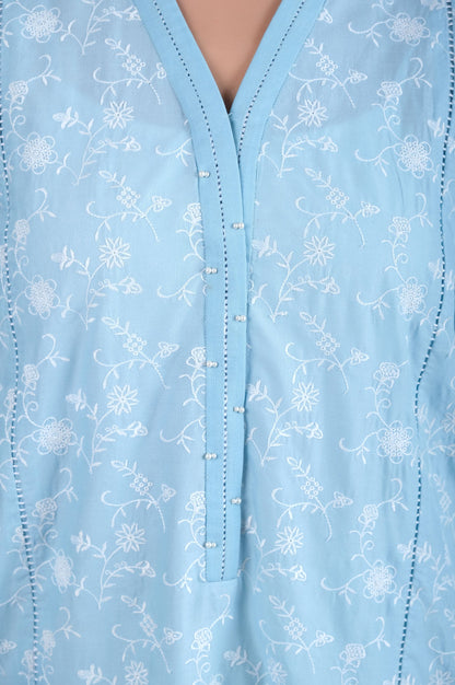 Stitched 1 Piece Chikankari Shirt