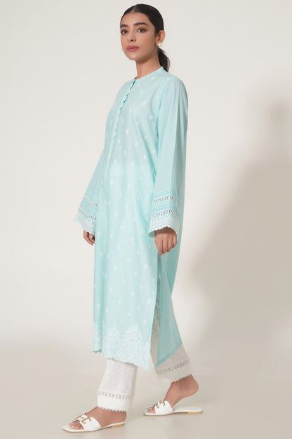 Stitched 1 Piece  Cambric Shirt