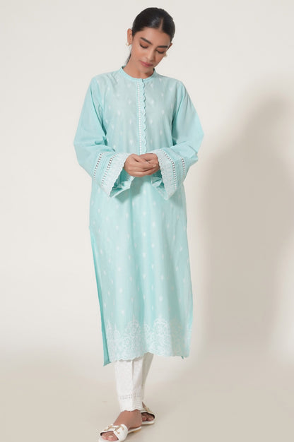 Stitched 1 Piece  Cambric Shirt