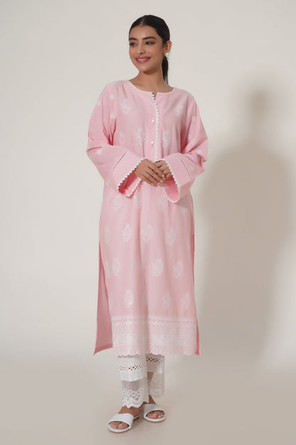 Stitched 1 Piece Chikankari Shirt