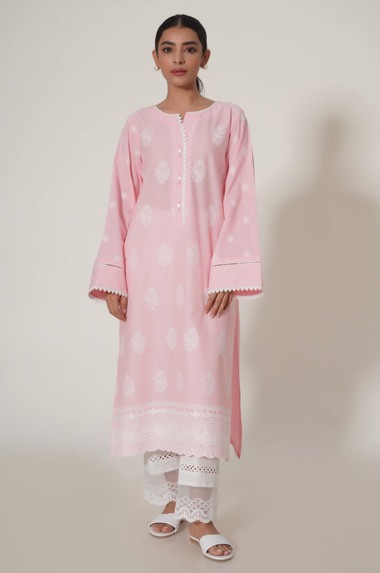 Stitched 1 Piece Chikankari Shirt