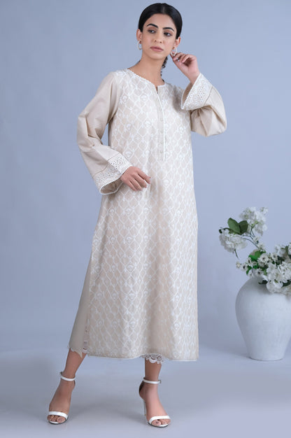 Stitched 1 Piece Chikankari Shirt