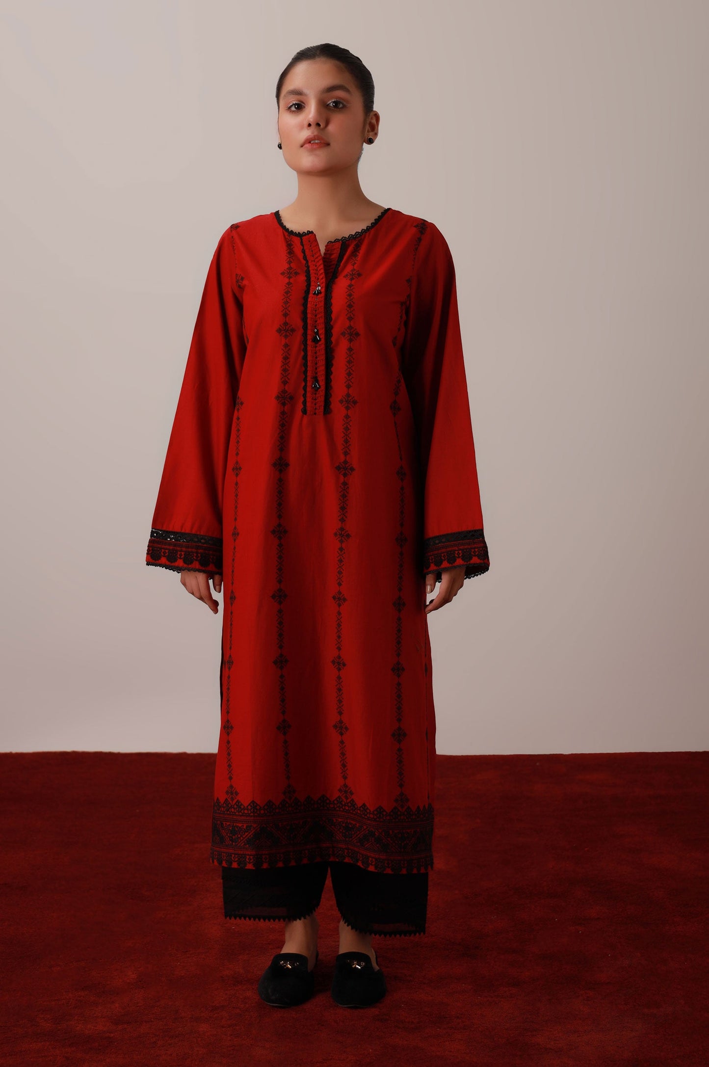 Stitch 1 Piece Chikankari Shirt