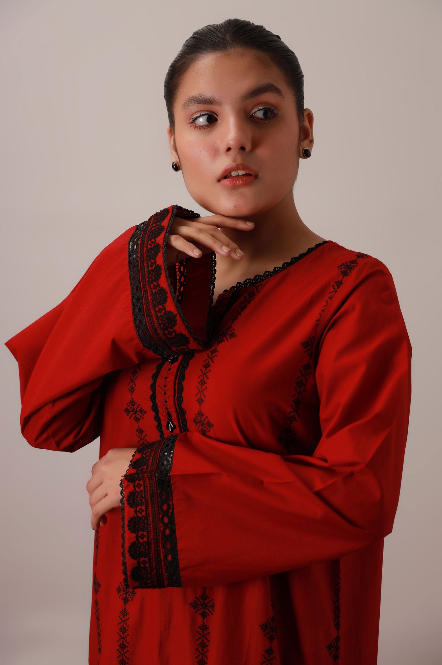 Stitch 1 Piece Chikankari Shirt