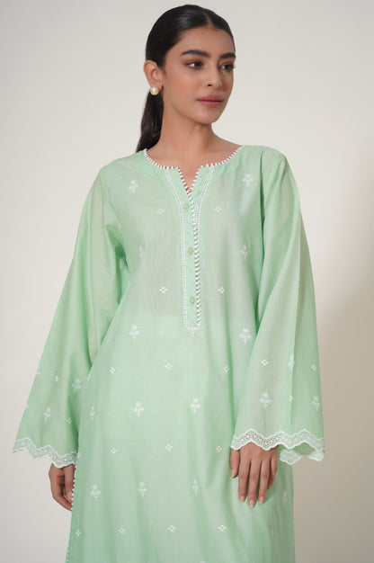 Stitched 1 Piece Cambric Shirt