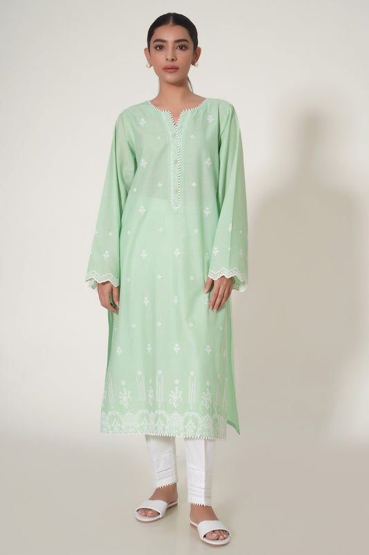 Stitched 1 Piece Cambric Shirt