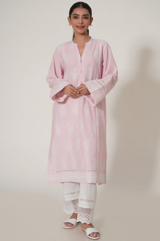 Stitched 1 Piece Cambric Shirt