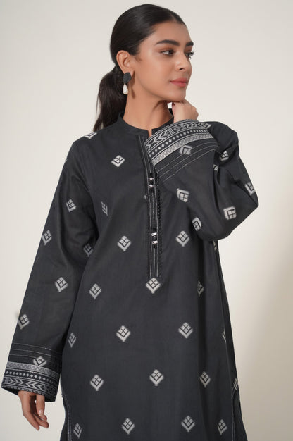 Stitch 1 Piece Yarn Dyed Jacquard Shirt