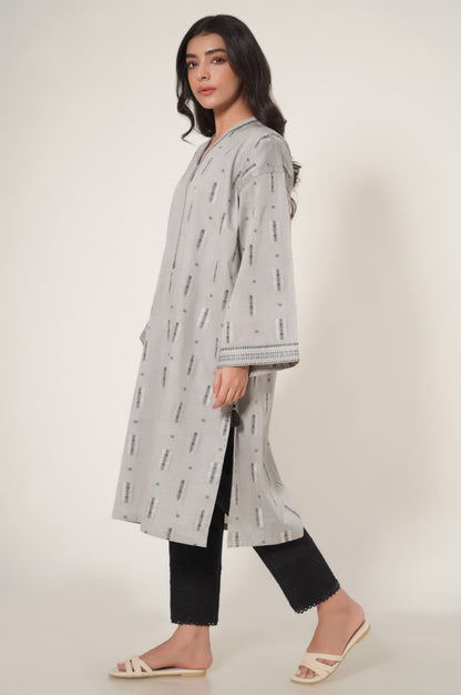 Stitch 1 Piece Yarn Dyed Jacquard Shirt