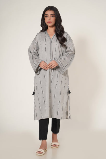 Stitch 1 Piece Yarn Dyed Jacquard Shirt