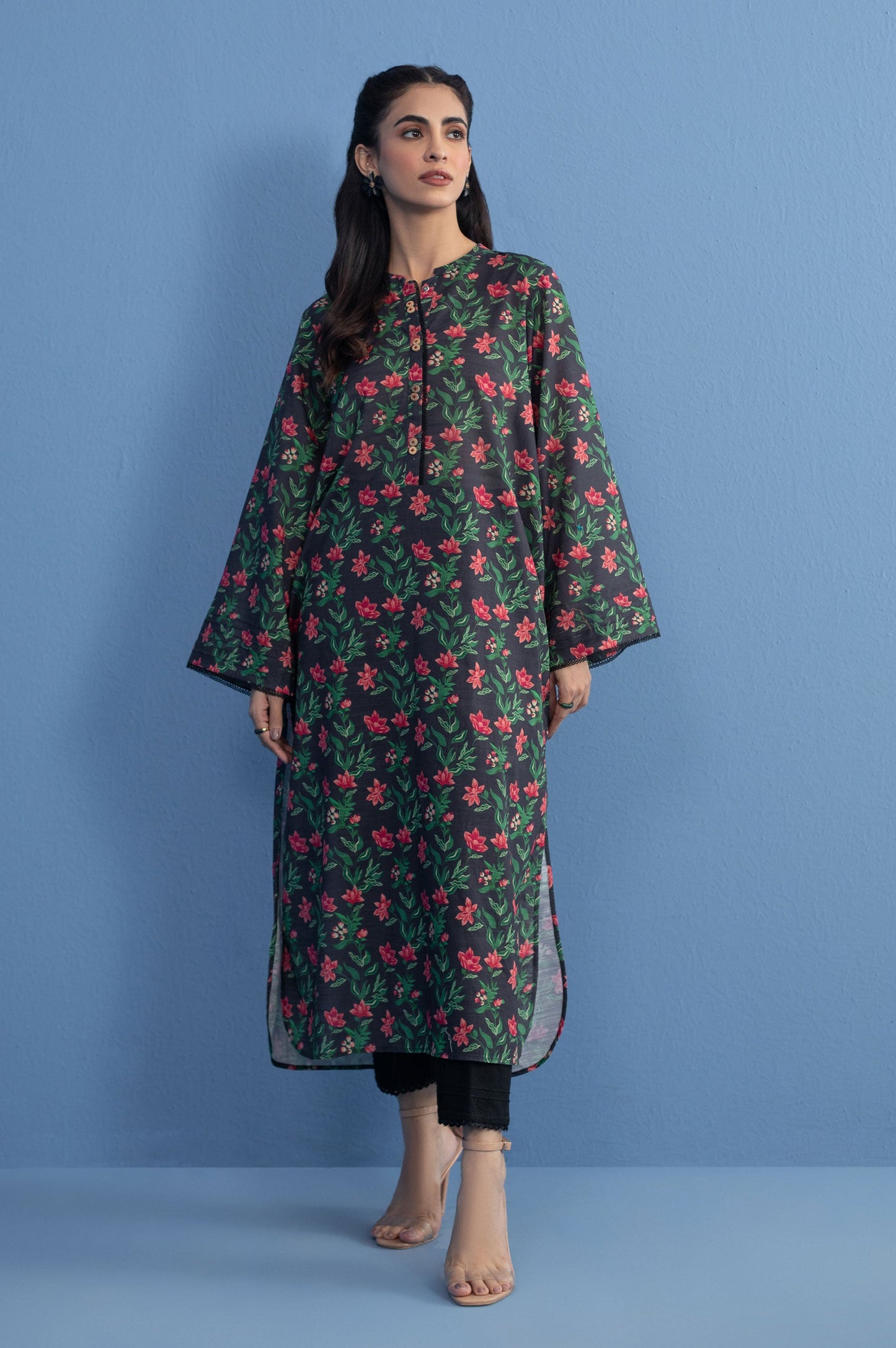 Stitched 1 Piece Printed Cottle Shirt